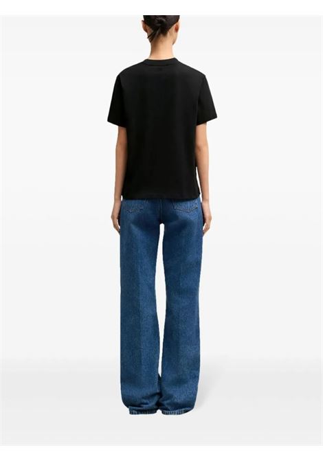 t-shirt adc unisex nera AMI PARIS | BFUTS035.724001